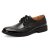 Joyson久绅男士真皮英伦时尚百搭商务休闲皮鞋GM8201(黑色 42)
