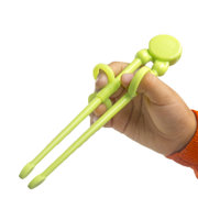 贝贝鸭 宝宝*练习筷子  儿童使用练习筷餐具(绿色)