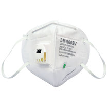 3M 口罩 9003V 带呼吸阀 防雾霾 小号 耳带式 儿童及小脸人群适用(单个)