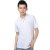 2013新款金雅绪休闲时尚男装短袖T恤T2015011(白色 L)