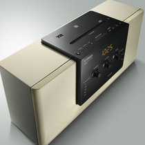 Yamaha/雅马哈TSX-B141 迷你音响 蓝牙苹果胎教CD机/FM收音机(银白色)