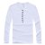 泽阳ZEYANG 2013最新款T恤 爆款上市 V领t恤 时尚百搭 ZY3504(白色 L)