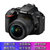 尼康（Nikon）D5600 单反套机（AF-P DX 尼克尔 18-55mm f/3.5-5.6G VR 镜头）(黑色 官方标配)