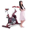 艾威BC4680双向动感单车 豪华商用竞赛车 家用静音健身车 室内自行车 健身器