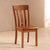 DF实木餐椅家用餐椅靠背椅DF-Y201(茶木色)