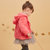 Oissie 奥伊西 1-4岁宝宝可爱耳朵连帽上衣(90厘米（建议18-24个月） 西瓜红)