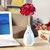负离子氧吧 USB空气净化器 办公室卧室使用 （花朵随机）(淡蓝色)