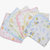 朴朴米 （3条装）随机颜色婴儿用品 双层全棉高密度印花纱布方巾0058(25*25 A款)