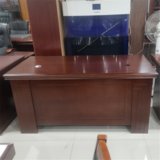 亿景鸿基 1.6米办公桌电脑桌职员台老板桌烤漆经理桌(胡桃色 Y160)