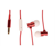 珊瑚礁 HD-990 运动高保真 入耳式耳塞 线控耳机 重低音 电脑 平板 手机 耳机(红色)