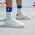 安踏男鞋板鞋2022新款夏季小白鞋休闲运动鞋时尚耐磨板鞋男R(象牙白/海雾蓝 42)