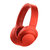 数码影音节 索尼（SONY）MDR-100ABN 无线降噪立体声耳机 折叠随身携带 LDAC高品质无线音乐聆听技术(朱砂红)