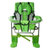 三鼎折叠式儿童安全自行车座椅宝宝电动车座椅婴儿座椅后置座椅 /雨棚(绿色座椅)