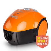 SKG 尘袋家用静音除螨吸尘器SKG3851（橙色+黑）（进口HEPA网过滤，9档无级调节，3种刷头）