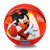 迪士尼(Disney)儿童橡胶篮球米奇KITTY猫小黄人卡通形象3号儿童球送气针(红色米奇)