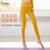 IYOGA2021新款瑜伽裤塑形提臀女九分健身跑步紧身莱卡高腰运动裤(森林绿 M)