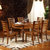 品尚美家餐桌 实木橡木餐桌 可伸缩可折叠 餐桌椅组合 现代中式(一桌8椅（送到楼下+自己安装）)