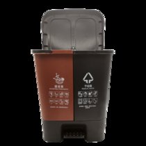 西派珂/CMCPACK 家用垃圾分类垃圾桶 干湿分离分类16L20L40L(默认 容量20L)