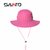 户外用品 山拓SANTO透气速干帽子抗紫外线遮阳防晒圆边渔夫帽女款M-13(玫红)