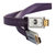 JIB 6001B/VT高清线 2.0版HDMI线 支持4K+3D、UHD超高清，机顶合、蓝光机、PS3接电视 紫色(紫色 1.0米)