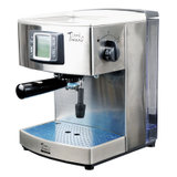 灿坤咖啡机TSK-1817D泵压式 银