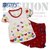 【康贝方】婴儿 外出服新生儿衣服  童装女2017夏季新款#3663(3661红色 90cm)