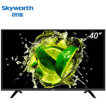 创维（Skyworth）40E381S 40英寸高清超薄 LED电视　黑色