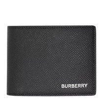 Burberry男士黑色皮革零钱包 8017468黑色 时尚百搭