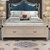 卡富丹 美式床欧式床1.5米田园床 主卧家具床1.8米双人床公主床结婚床MC12(1.5米床（框架款）)