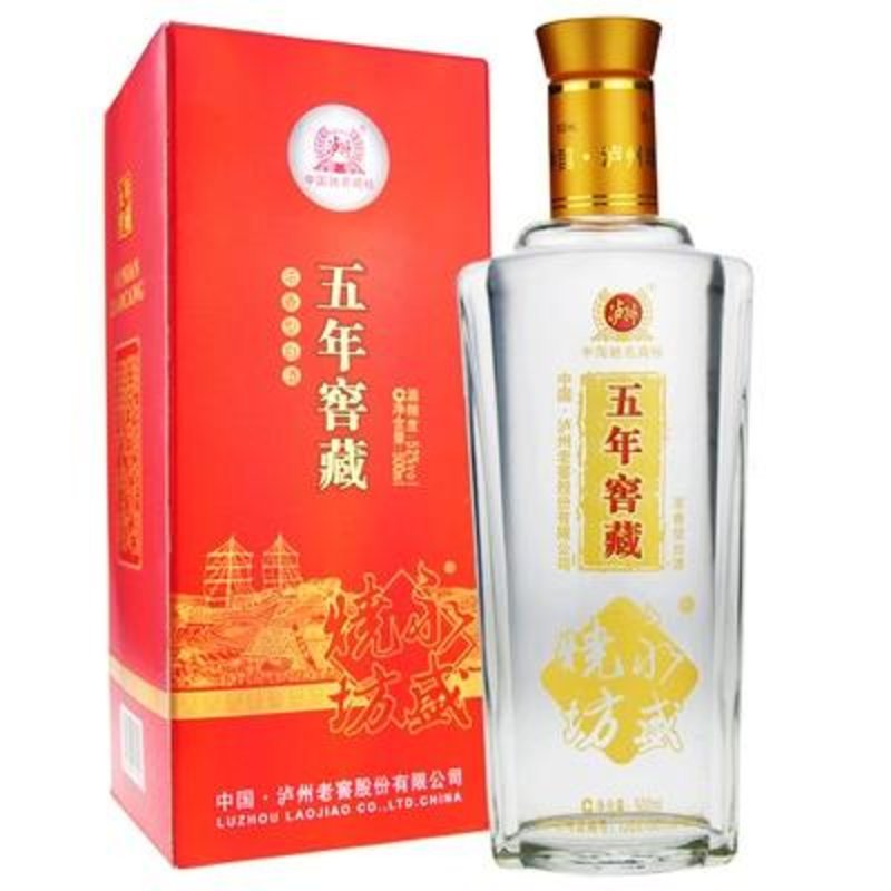 泸州老窖 永盛烧坊5 五年窖藏 52度 500ml(1瓶装)