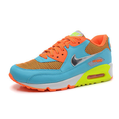 耐克nike air max90 2014女鞋气垫鞋休闲鞋跑步鞋运动鞋631381-400(橘