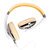 硕美科（SOMIC）M4 头戴式时尚型音乐便携耳机 带话筒手机耳机（苹果白）新型40mm动圈驱动单元