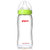 亲宽口径玻璃奶瓶 新生儿宝宝奶瓶防胀气婴儿玻璃奶瓶160/240ml(绿色240ml)