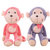 猴子毛绒玩具嘻哈猴公仔大嘴猴布娃娃玩偶儿童女生日礼物(幸福一对 55cm)