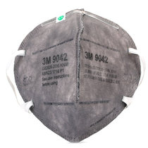 3M 口罩 9042 KN90 活性炭口罩 除异味防粉尘骑行口罩 头带式 单个