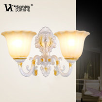 汉斯威诺伊丽莎白 欧式壁灯 田园卧室床头壁灯 美式镜前灯 复古过道壁灯HS302001(单头(无光源))