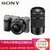 索尼（SONY）ILCE-6000L /a6000L 双镜头套机（E PZ 16-50mm镜头+55-210mm 镜头）