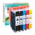 天色适用惠普862墨盒HP862XL墨盒国内版B110A打印机墨盒B210A大容量墨盒HP5510(862XL墨盒 一套5色)