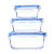 Luminarc 乐美雅 纯净保鲜盒3件套 方形  G1889