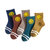 安贝雅儿童四季中筒袜5双装ABY-004M码其他 舒适透气柔软
