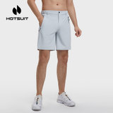 hotsuit后秀短裤男透气速干跑步健身训练田径运动裤薄款篮球裤子(S 空灵灰)