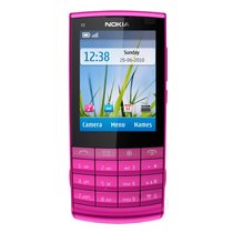 Nokia/诺基亚 X3-02 联通3G移动2G 按键手写老年人功能手机学生迷你Wifi备用机(苍海蓝 官方标配)