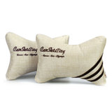 卡饰社（CarSetCity）CS-27572舒适竹炭头枕（时尚米色）(对装)