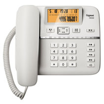 集怡嘉（Gigaset）DA560 HCD8218(560)P/TSD 大按键 电话机 清晰通话 珍珠白