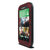酷玛特（COOMAST）HTC M8三防壳 三防保护壳 金属壳钢化玻璃膜防暴壳 直板(红色)