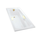 TOTO  铸铁浴缸  FBY1860HPWG 金色（扶手、溢水口、排水口）
