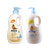 天线宝宝 洗发沐浴组合装 牛奶滋养1.2L+婴儿亲子1.2L(洗沐组合装)