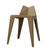 凳子 北欧时尚创意板凳家用塑料创意懒人成人小圆凳餐凳 矮凳(咖啡色 默认)