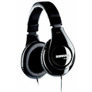 Shure/舒尔 SRH240A 全封闭式专业头戴重低音耳麦降噪耳机