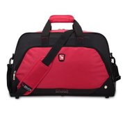 爱华仕旅行包男旅游包旅行袋行李包手提单肩斜挎防水7003(红色)